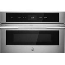 Jennair - 1.4 Cu. Ft. Convection Microwave With Sensor Cooking And Speed-Cook - Stainless Steel