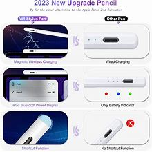 iPad Pencil 2nd Generation With Magnetic Wireless Charging, Professional Apple Pencil 2nd Generation, Apple Pen For Note-Taking, Drawing, And Signing