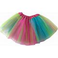 Summer Dresses For Girls Baby Soft Fluffy Tutu Skirt Toddler Party Carnival Mesh Tutu Soild Dance Princess Skirt Formal Dress