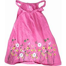 Anna's Baby Dresses | Baby Girl's Pink Floral Swing Dress | Color: Pink | Size: 7T