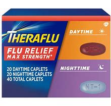 Theraflu Daytime And Nighttime Flu Symptom Relief - 40 Ea