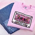 Gildan Trending Polaroid Love Enhypen K.P.O.P Group Song Trendy Clothing Unisex T-Shirt - New Women | Color: Pink | Size: L