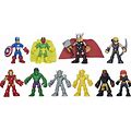 Playskool Heroes Marvel Super Hero Adventures Ultimate Super Hero Set, 10 Collectible 2.5-Inch Action Figures, Toys For Kids Ages 3 And Up (Amazon Exc
