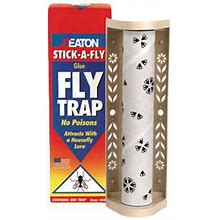 Royal Industries JT444 JT Eaton Stick-A-Fly Fly Trap - Odorless, White
