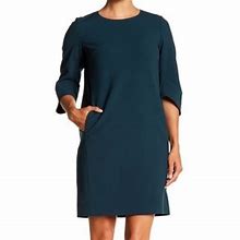 Nina Leonard Dresses | Nina Leonard Dress With Pockets | Color: Blue | Size: 2X