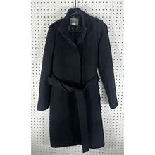 J.Crew Double Cloth Trench Wool Coat Size 6