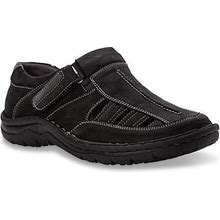 Propet Wide Width Jack Huarache Sandal | Men's | Black | Size 11 | Sandals