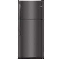 Frigidaire Gallery FGTR2037TD 20.4 Cu. Ft. Top Freezer Refrigerator - Black Stainless