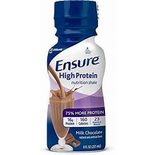 Abbott Nutrition Ensure High Protein Nutrition Shake, Milk Chocolate (64115) Package Of 6 Each / 5264115