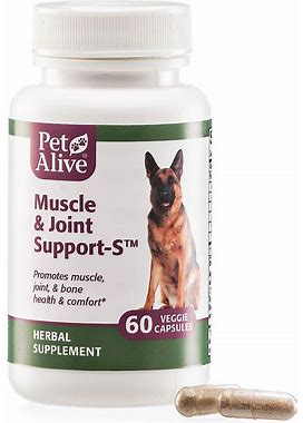 Petalive Muscle & Joint Support-S Dog & Cat Supplement, 60 Count