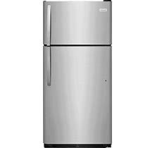 Frigidaire FFHT1832TS 18 Cu. Ft. Top Freezer Refrigerator - Stainless Steel