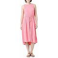 The Limited Womens Size XX-Large Modal French Terry Midi Dress, Peachy Pink