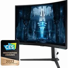 Samsung Black 32" Odyssey Neo G8 4K Uhd 240Hz 1Ms In (Gtg) Quantum Hdr2000 Curved Gaming Monitor With Matte Display Monitor(Ls32bg852nnxgo) Size 32
