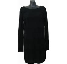 T Alexander Wang Size Small Long Sleeve Shift Dress Black Semi Sheer Panel. T Alexander Wang. Black. Dresses.