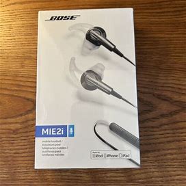 Bose Soundsport Mie2i Wired In-Ear Headphones Black/W Mic-White Sealed
