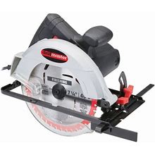 DRILL MASTER Corded Circular Saw 10 Amp 5500Rpm 7 1/4 Dual Grip Safety Lock