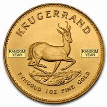 1 Oz Gold South African Krugerrand Coin BU Random Year