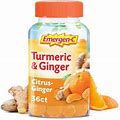 Emergen-C Citrus-Ginger Gummies, Turmeric And Ginger, Immune Support Natural Flavors With High Potency Vitamin C, 36 Count