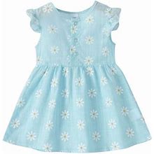 Tosmy Toddler Girls Clothes Sleeveless Floral Print Princess Dress Dance Party Dresses Clothes Party Dresses