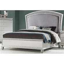 Wayfair Ohatchee Standard Bed Wood & /Upholstered/Polyester In Brown/Gray | 62 H X 71 W X 88 D In Deb0ad4a2f6275aa57ece50c0207669f