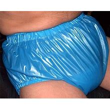 Adult Pull On Plastic Pants/Adult Incontinence Safety Pants, Soft, Quiet, Fit Adult Incontinence Waterproof Diaper Covers/Waterproof Reusable