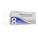 BD 328468, Ultrafine Insulin Syringe 31 Gauge, 1/2Cc, 5/16" Needle - 100 Count (1-4 Box)