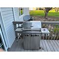BBQ Patio Classic Stainless Steel Gas Grill W/ Rotisserie - 3Burner S.S.