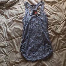 G By Guess Tops | G By Guess New Gray Lace See Through Tank Top | Color: Gray | Size: S