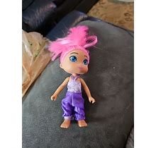 Unbranded Fashion Doll Pink Hair- 5 Inches Tall