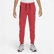 Nike Sportswear Tech Fleece Big Kids' (Boys') Pants In Red, Size: XS | FD3287-672
