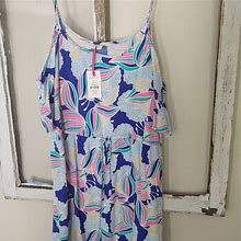 Zulily Dresses | Spring/Summer Dress | Color: Blue/Pink | Size: L