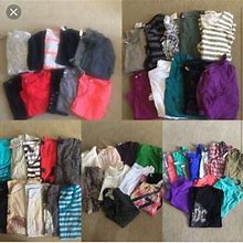 Forever 21 Tops | Womens Huge Clothing Accessories Bundle Lot | Color: Black/Pink | Size: Various