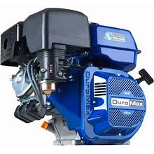 Duromax 420Cc 1 in. Shaft Portable Gas-Powered Recoil Start Engine