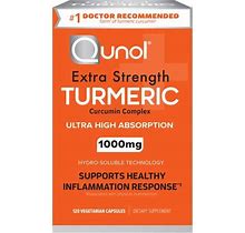 Qunol Extra Strength Turmeric 1000 Mg - 120 Vegetarian Capsules