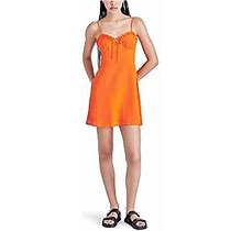 Jordanna Dress (Red Orange) Womens Dress