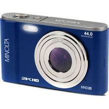 Minolta MND20 Digital Camera (Blue) MND20-BL