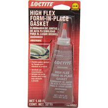 Loctite Flange Sealant, High Flex Gasket Maker: Silicone, Anaerobic, Flexible Form-In-Place, High-Temperature, Solvent-Resistant, O.E.M Specified 50