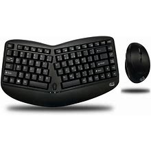 Adesso Truform Media 1150 Mini Mouse And Keyboard Combo W/Wrist Rest US English