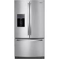 36 Inch French Door Refrigerator With 26.8 Cu. Ft. Total Capacity, In-Door-Ice Storage