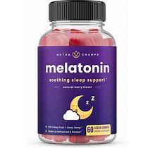 Melatonin Gummies For Kids & Adults | Natural Sleep Aid Drug-Free, Vegan Berry Flavor Kids Melatonin Gummy Supplement | 2.5Mg, 5Mg Or 10Mg Dose |