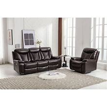 Red Barrel Studio® 2 - Piece Living Room Set Faux Leather In Brown | Wayfair Living Room Sets F2f6ccd1cf503975d851c83417fa9750