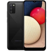VERIZON Samsung Galaxy A02S 32GB Black Smartphone - Pristine