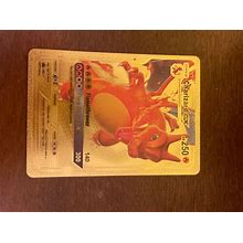 Charizard GX Gold Foil TCG Base Set Rare Card