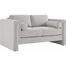 Modway Furniture Visible Light Gray Fabric Loveseat