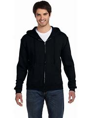Image result for Black Hoodies with Zipper