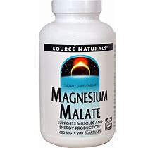 Source Naturals Magnesium Malate 625 Mg - 200 Capsules