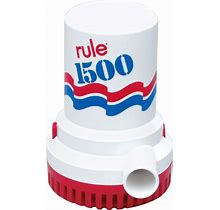 Rule 1500 Gph Non Automatic Bilge Pump Size 02