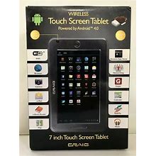 Craig Wireless 7in Multi-Point Touch Screen Tablet Cmp741e 4Gb, Wi-Fi