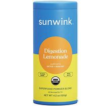Sunwink Digestion Lemonade Vegan Superfood Mix - 4.2Oz