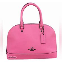Coach Bags | Final Sale Coach Mini Sierra Neon Pink Satchel In Like New Condition | Color: Pink | Size: Os